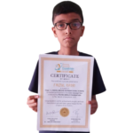 1. Royal Orchid Student received Certificate of Merit